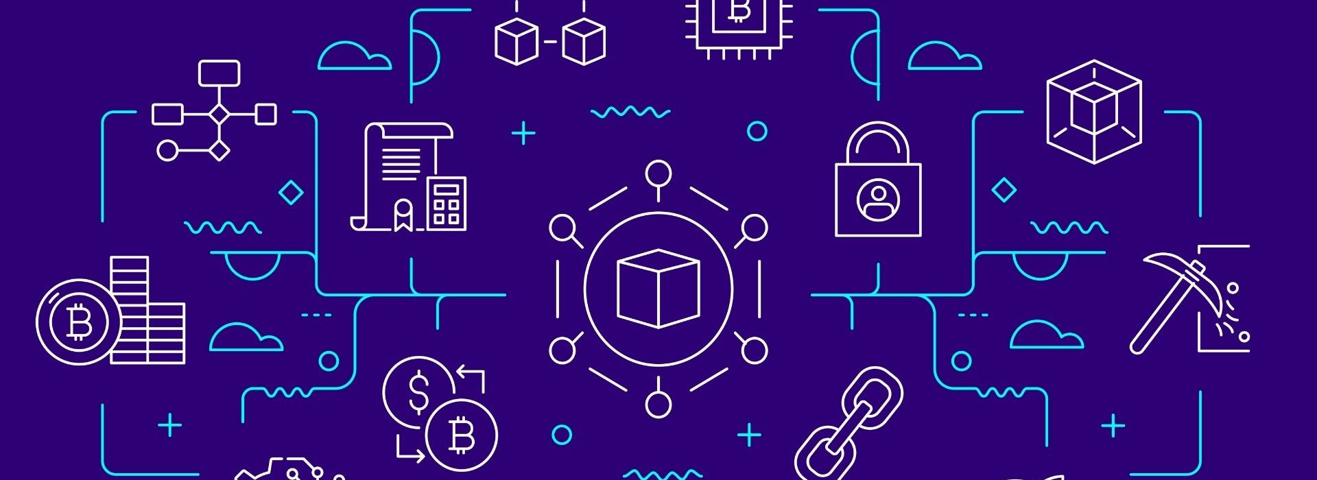 Astrachain a créé SPLIT, la première solution omnicloud décentralisée de stockage de données, basée sur la technologie blockchain Illustration blockchain