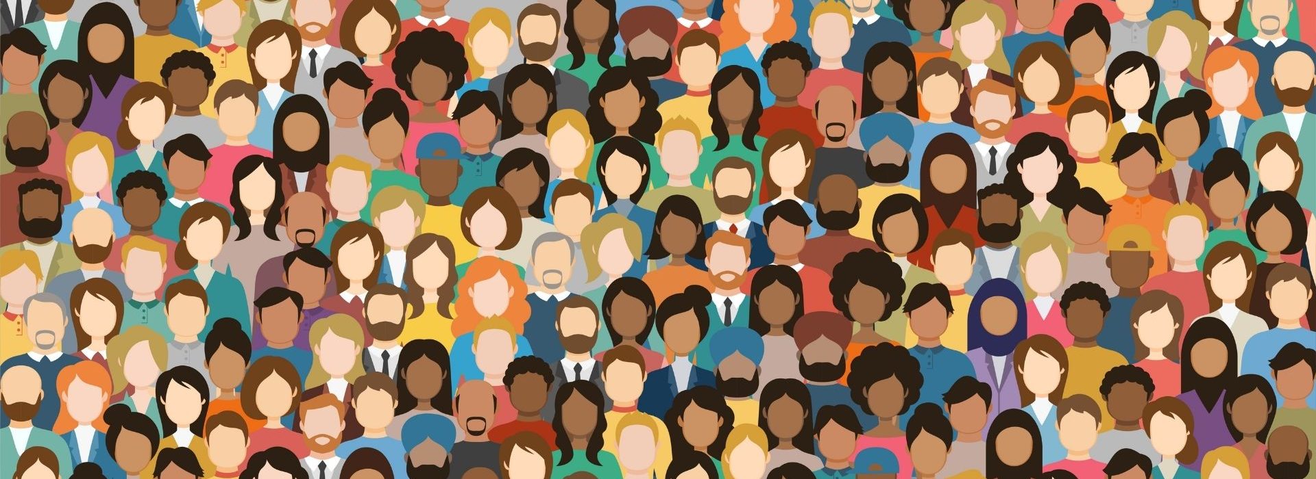 La méthode SONCAS, ou SONCASE, permet de théoriser les motivations d’achat des prospects. Elle est à exploiter pour adapter son discours de vente. Illustration représentant une foule de gens