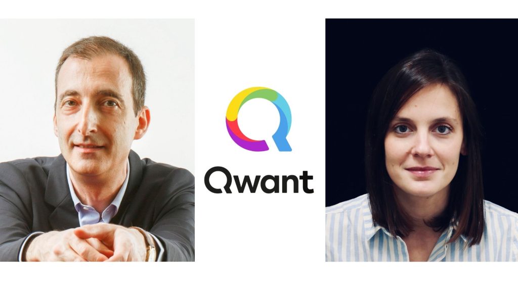 Qwant annonce la couleur avec de nouveaux talents dans son équipe de direction Laurent Ach et Flore Blanchard Dignac
