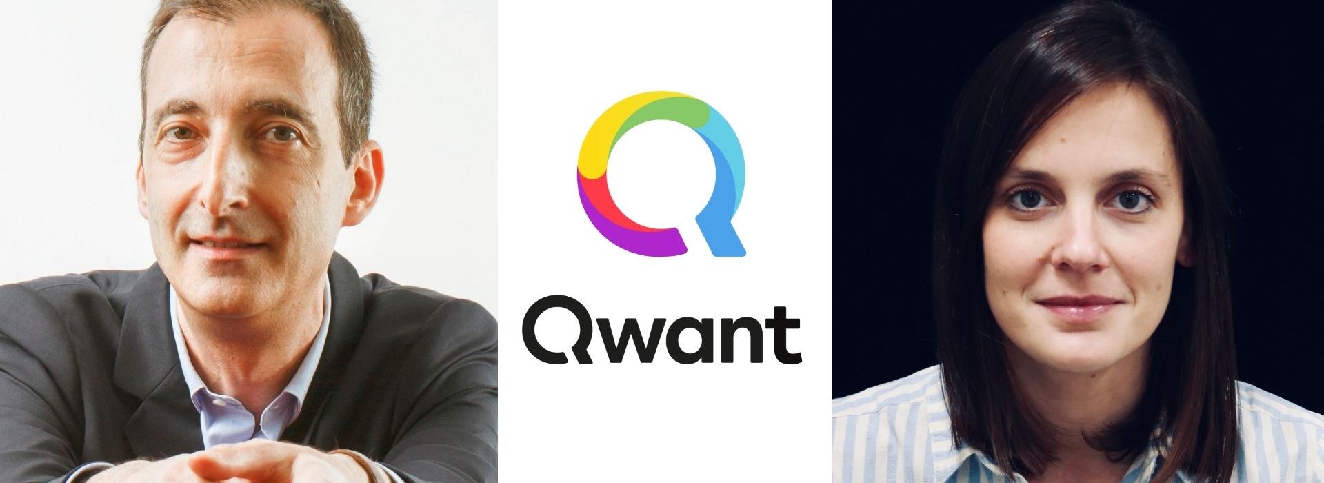 Qwant annonce la couleur avec de nouveaux talents dans son équipe de direction Laurent Ach et Flore Blanchard Dignac