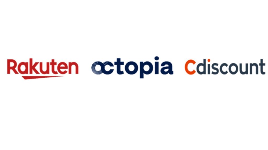 Logo Rakuten, Octopia et Cdiscount