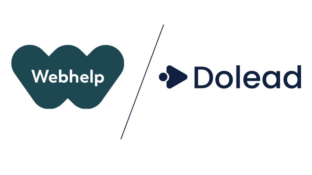 Webhelp et Dolead renforcent leur partenariat pour une approche globale de la génération de ventes : de l’intention à l’acte d’achat Logo Webhelp et Dolead