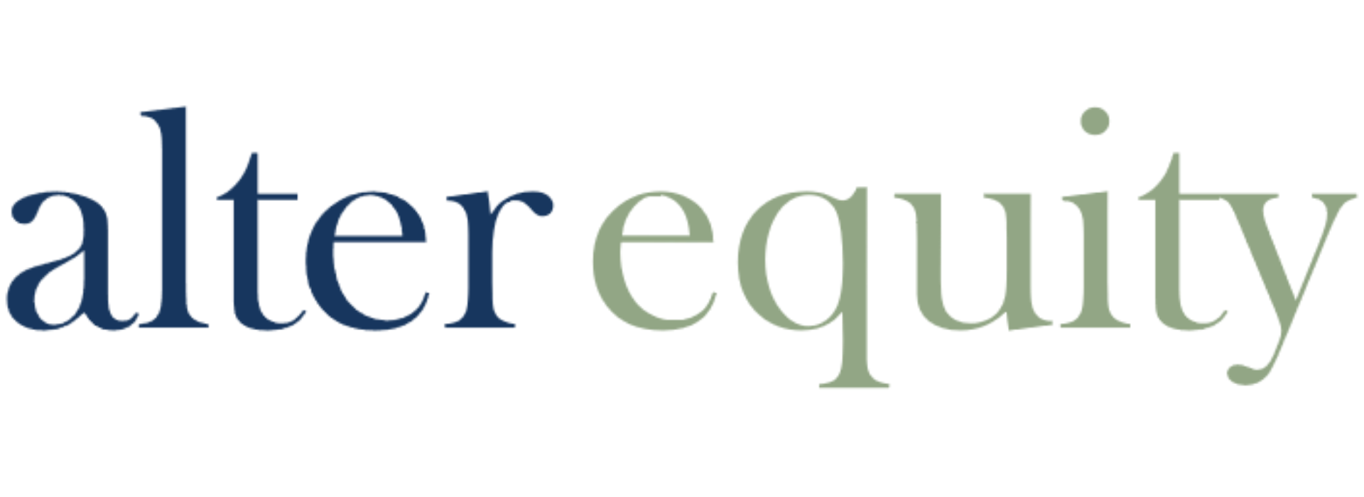 Le fonds d'investissement Alter Equity annonce 3 nominations Logo Alter Equity