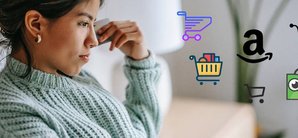 Interview Mirakl : Les marketplaces ont donc progressé deux fois plus vite que l’eCommerce traditionnel pour la deuxième année consécutive. Jeune femme faisant des achats en ligne