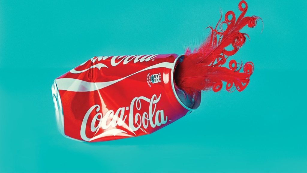 Faire partie des marques les plus choisies, la clé de la croissance pour les marques de grande consommation. Canette de Coca-Cola