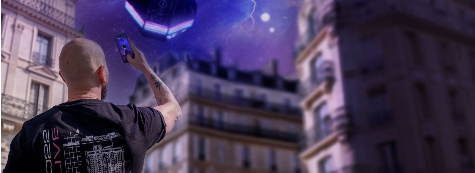 Snap s’associe à Atomic Digital Design pour proposer aux fans une expérience interstellaire en AR  lors de la prochaine tournée de PNL Snap PNL