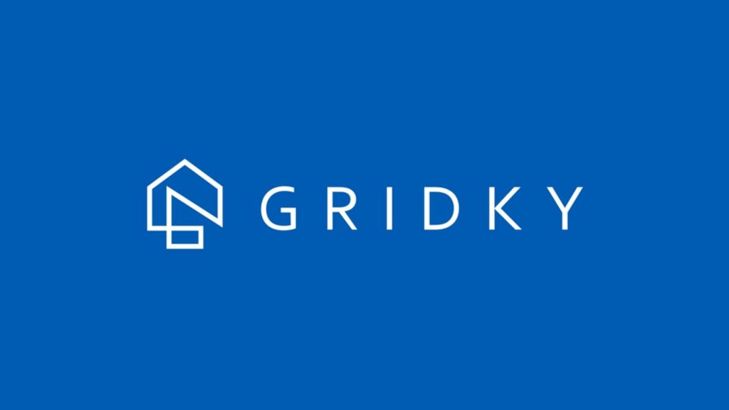 La proptech GRIDKY lève 4 millions d’euros pour mettre sa solution révolutionnaire de big data au service de l’investissement immobilier. Logo Gridky