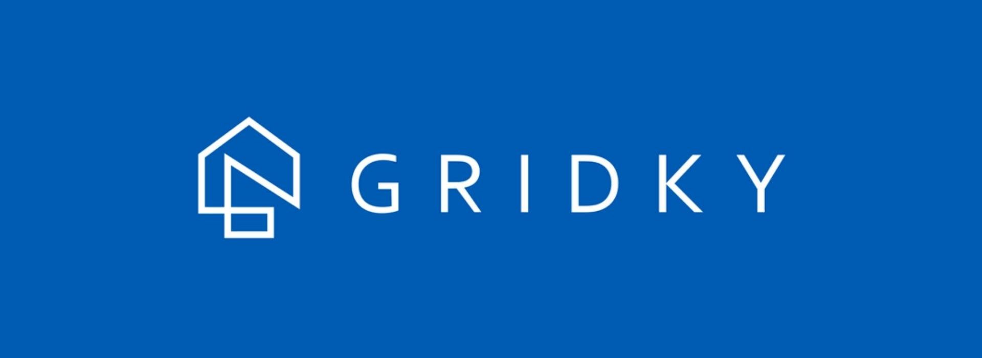 La proptech GRIDKY lève 4 millions d’euros pour mettre sa solution révolutionnaire de big data au service de l’investissement immobilier. Logo Gridky