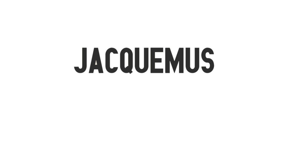 Bastien Daguzan le nouveau CEO de Jacquemus Logo Jacquemus