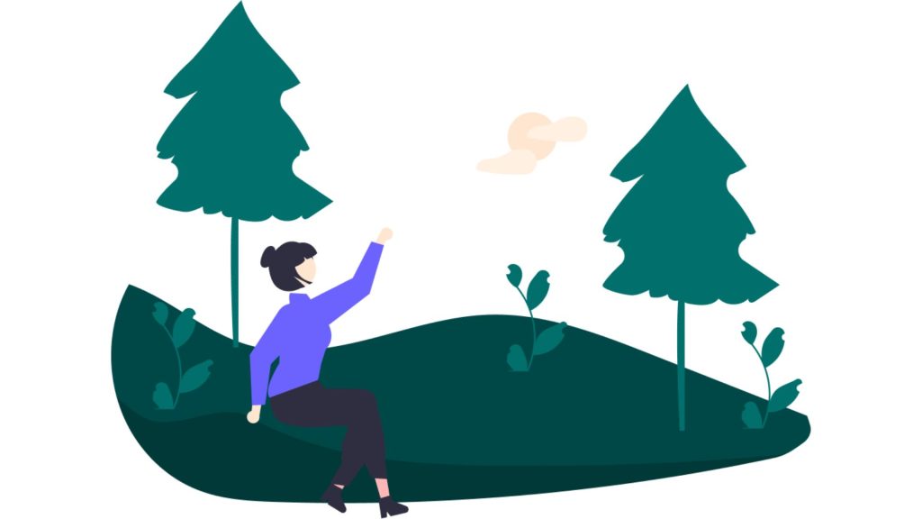 Goodvest, fintech responsable de l’assurance-vie, annonce une levée de fonds de 2 millions d’euros en seed. Illustration : femme dans une forêt