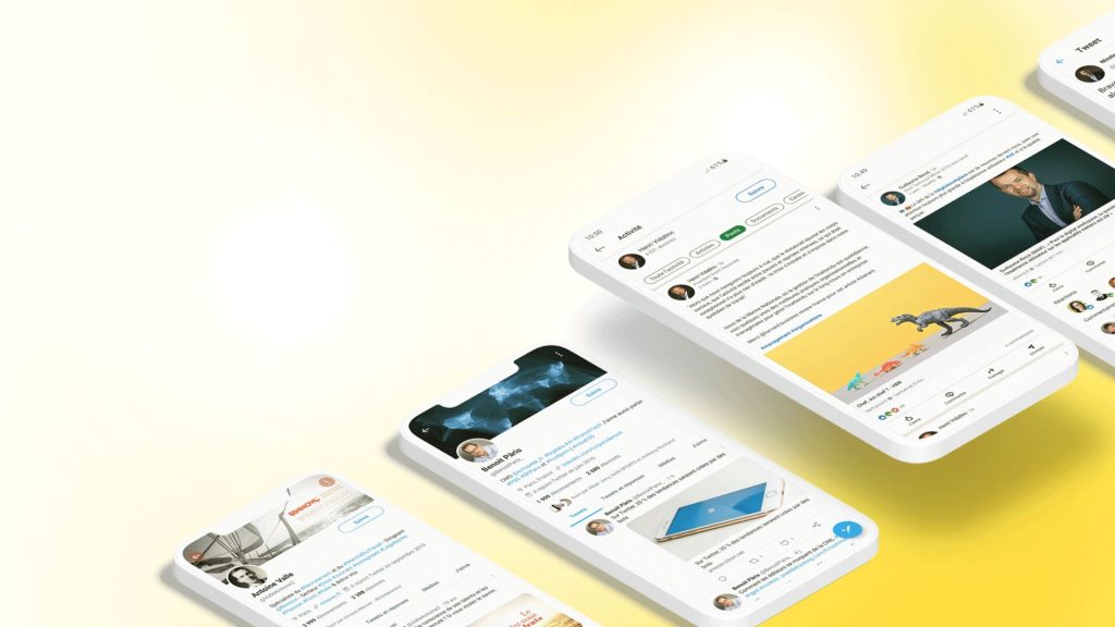 Licornes françaises : AmazingContent analyse l’influence des entrepreneurs français sur les réseaux sociaux Captures de smartphone