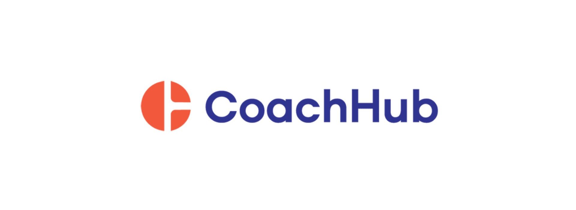 CoachHub le leader mondial du coaching en ligne, annonce la clôture d'un tour de table en Serie C de 200 millions de dollars. Logo Coachhub
