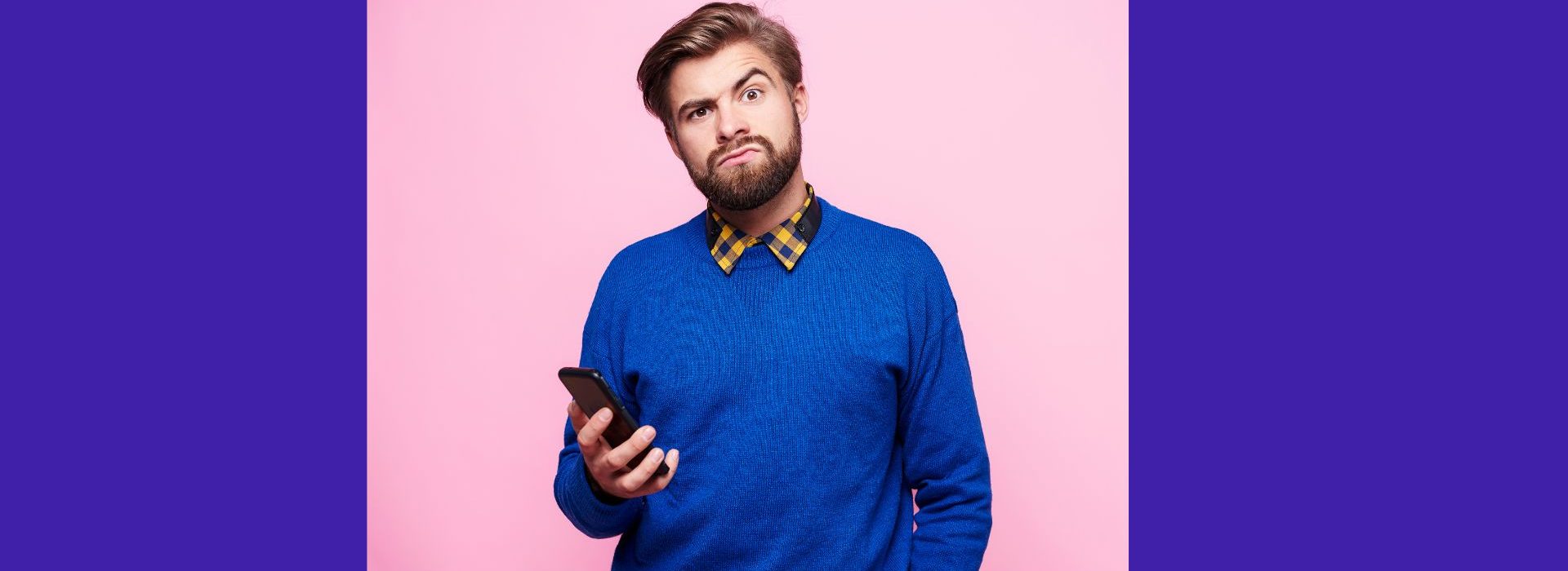Pitch, disrupter, VC.. Ces mots ne vous disent rien ? Petite antisèche. Homme levant un sourcil en signe d'incompréhension