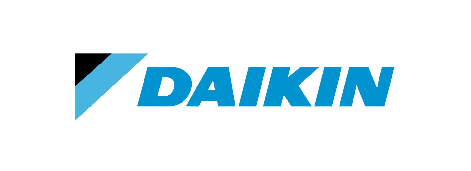 Hideki Nishimura vient d'être nommé à la présidence de Daikin France par la direction européenne du Groupe basée en Belgique. Logo Daikin