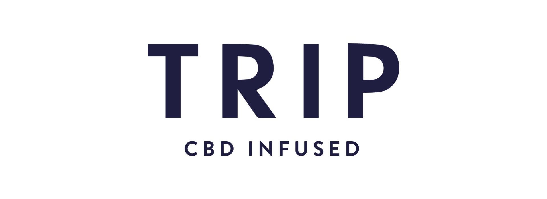 Trip la première marque européenne de boissons au CBD, annonce une levée de fonds de 12 millions d'euros. Logo Trip
