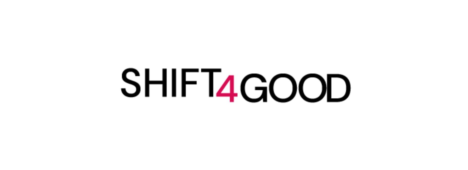 SHIFT4GOOD réalise son premier closing à plus de 100 M€ pour investir dans des start-ups de la mobilité durable. Logo Shift4good