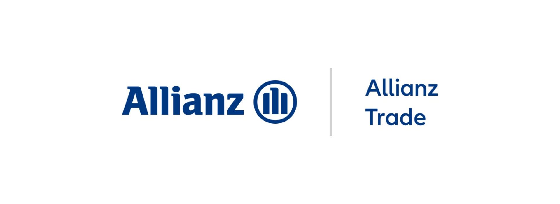 Allianz Trade en France, leader du marché de l’assurance-crédit, annonce deux changements au sein de ses équipes dirigeantes. Logo Allianz trade