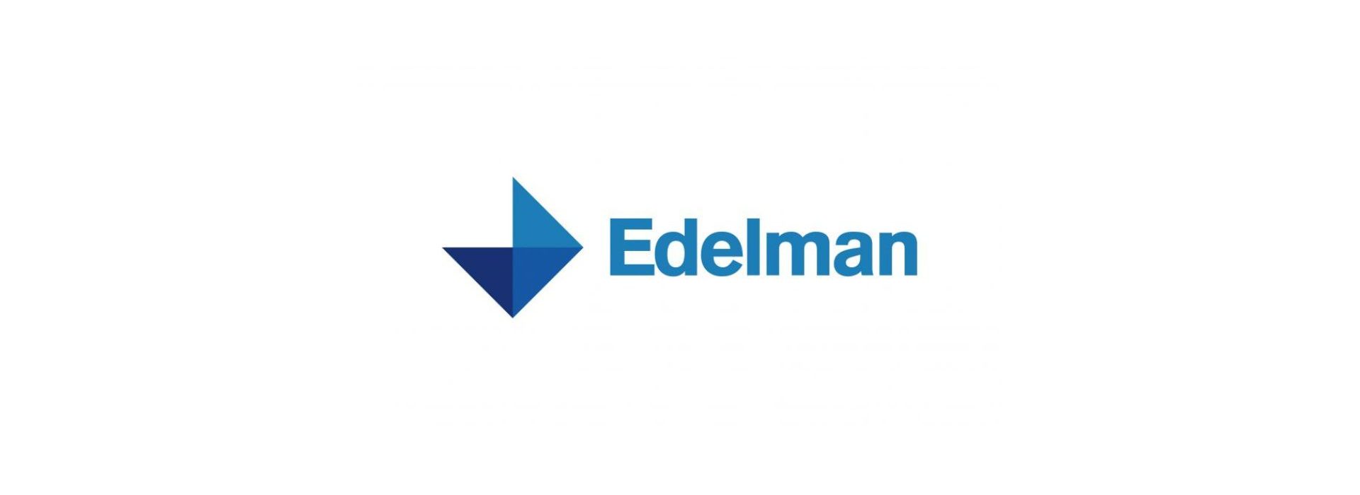 L’agence Edelman France annonce l’arrivée de Baptiste Prudhomme en qualité de Directeur Conseil Logo Edelman