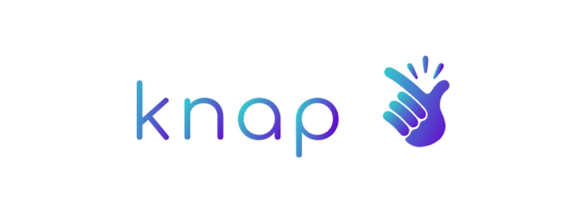Knap, la startup française de chariots connectés pour la grande distribution a réalisé une levée de fonds Seed de 3 millions d’euros. Logo Knap