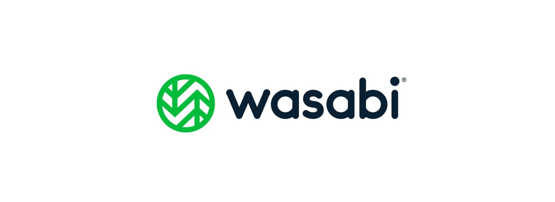 Wasabi Technologies, spécialiste du hot cloud storage, annonce avoir complété son tour de table en série D de 15 millions de dollars supplémentaires Logo Wasabi