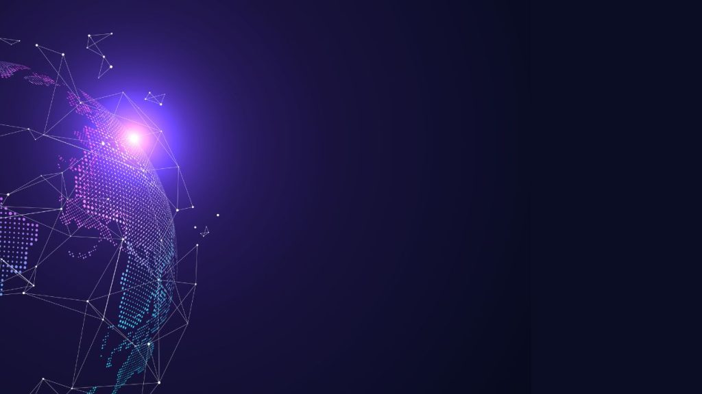 Cloudflare, spécialiste de la sécurité, la fiabilité et la performance d'internet, dévoile son rapport annuel « Year in Review ». Graphique de terre 3d vectoriel gratuit symbolisant l'illustration du commerce mondial