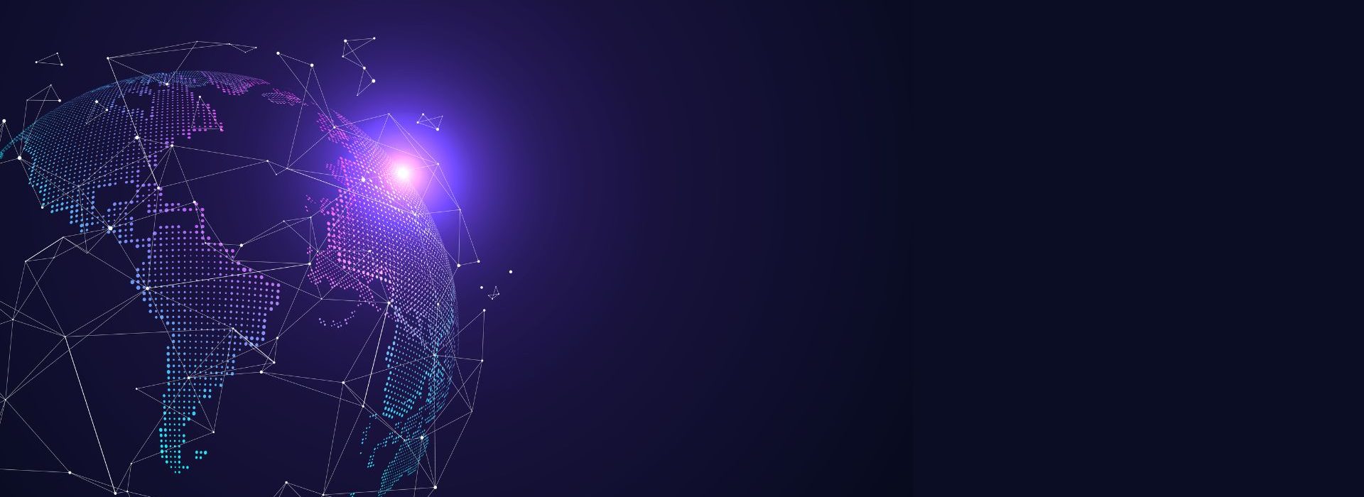 Cloudflare, spécialiste de la sécurité, la fiabilité et la performance d'internet, dévoile son rapport annuel « Year in Review ». Graphique de terre 3d vectoriel gratuit symbolisant l'illustration du commerce mondial