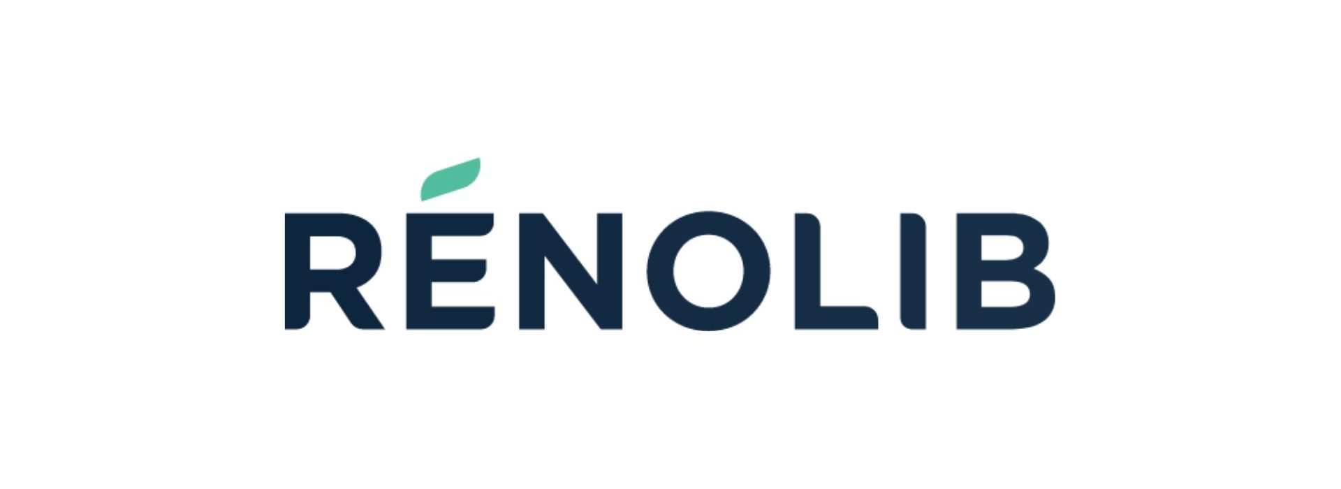 RÉNOLIB lève 10 millions d'euros pour faciliter la gestion administrative et financière des dossiers Rénovation. Logo Renolib