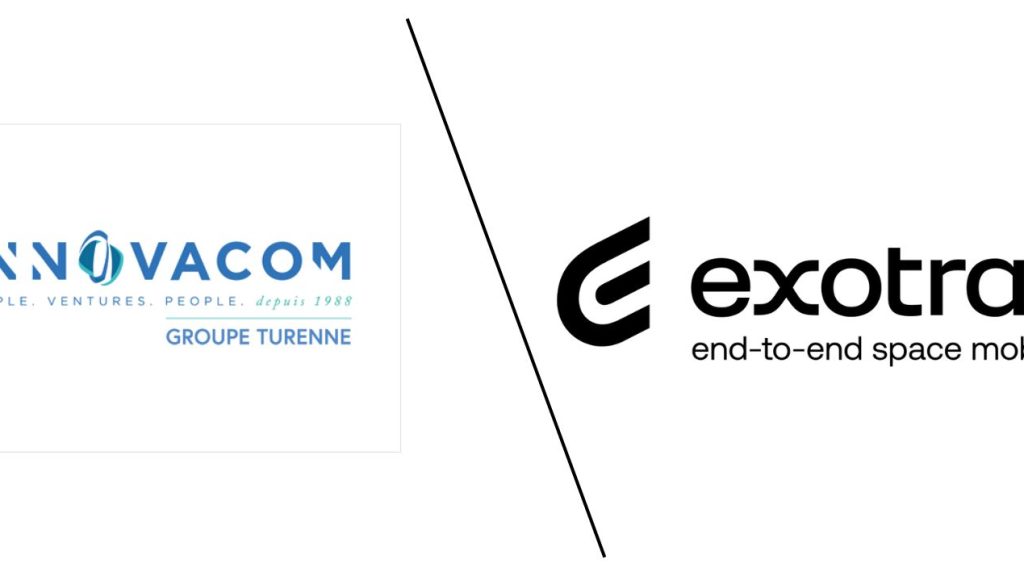 Innovacom réinvestit dans Extrait, l’expert de la mobilité spatiale qui lève 54 millions d’euros Logo Innovacom et Exotrail