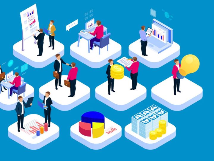 Illustration personnages business