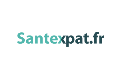 La pépite française de l’InsurTech Santexpat.fr change de dimension. Logo Santexpat