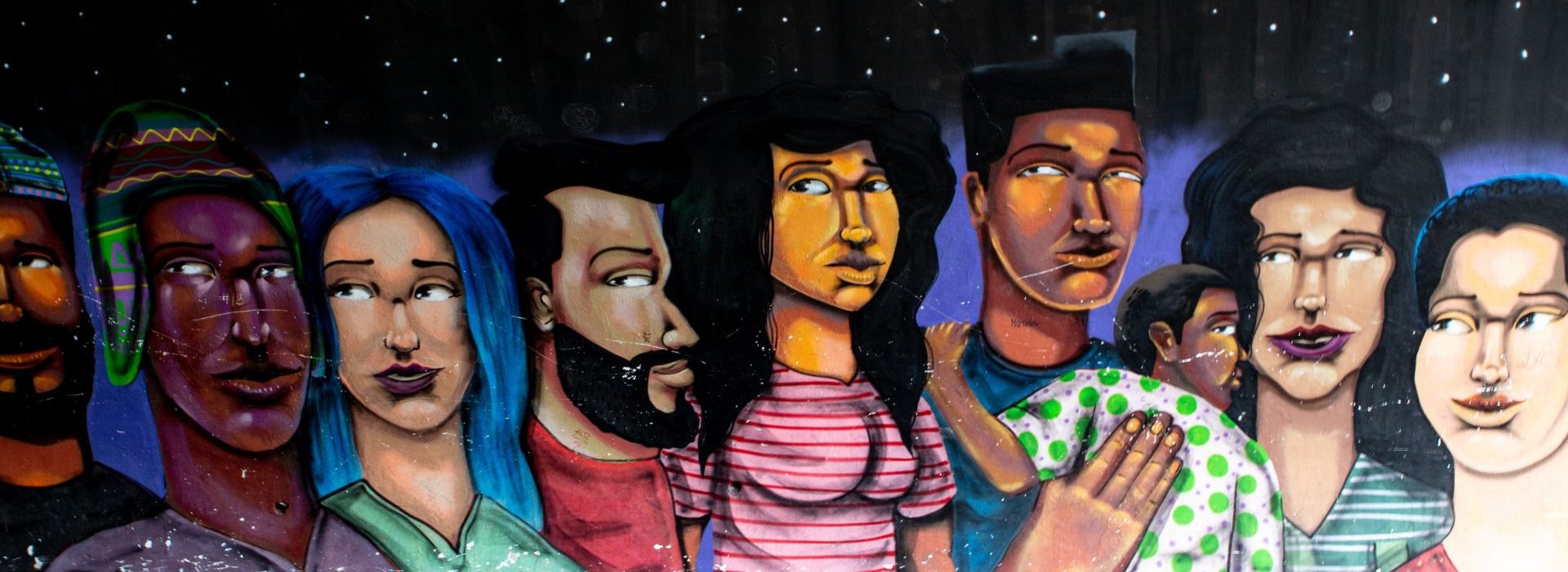 Diversidays a fait de l'inclusion dans le secteur de la tech son champ de bataille. Interview. Graffiti représentant des personnes issues de la diversité