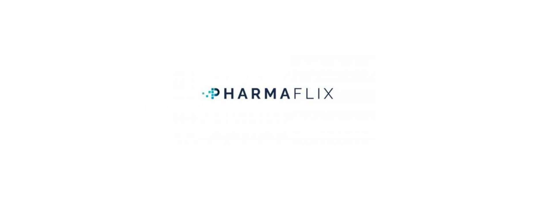Pharmaflix, annonce le recrutement de Jaël Azoulay en tant que Directrice Commerciale du pôle Média. Logo Pharmaflix