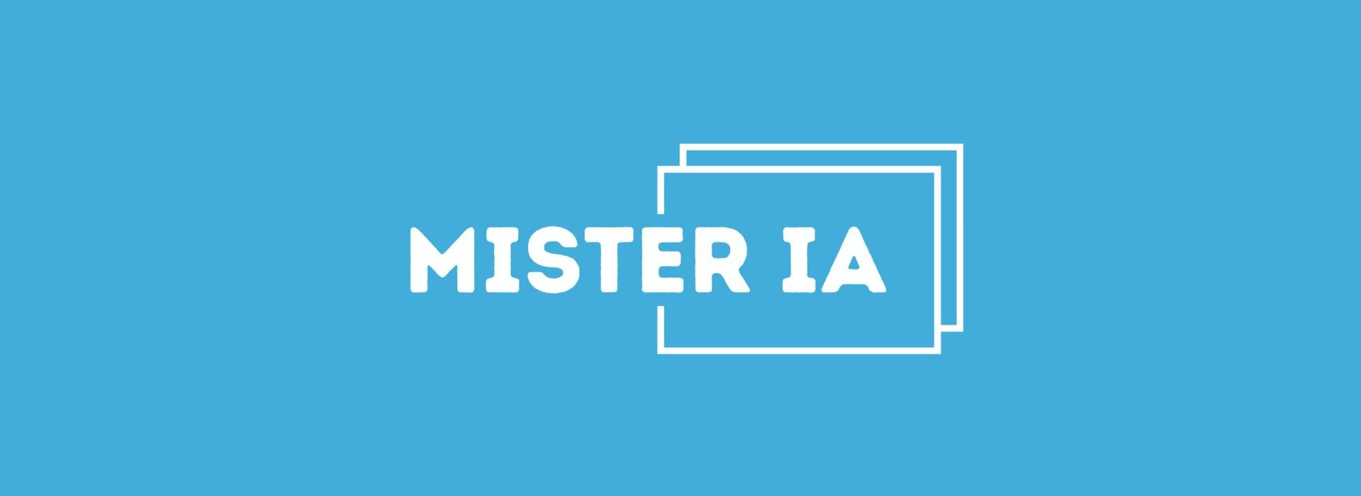 Seulement quelques mois après sa création, Mister IA, lève 1 million d’euros auprès de business angels Logo Mister IA