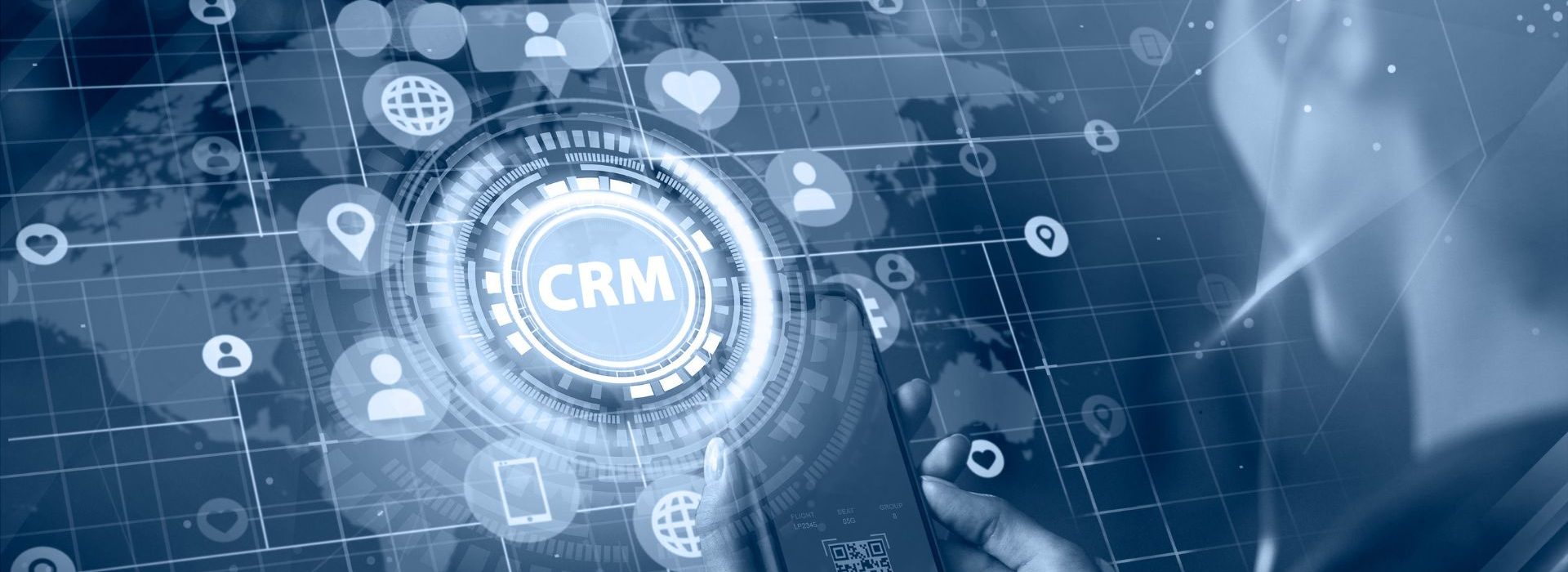 Les avantages d'un CRM pour la prospection commerciale Illustration d'un CRM
