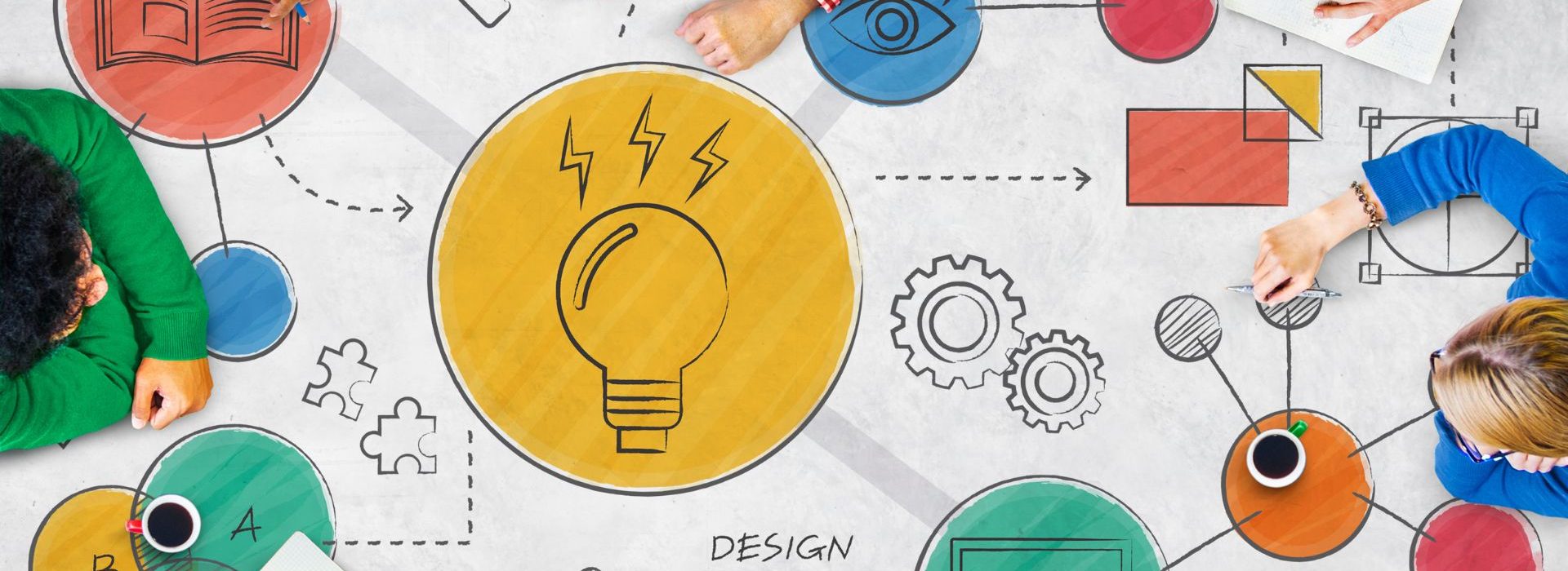 Paid, Owned et Earned Media : quelle est la différence ? Graphique illustrant un process