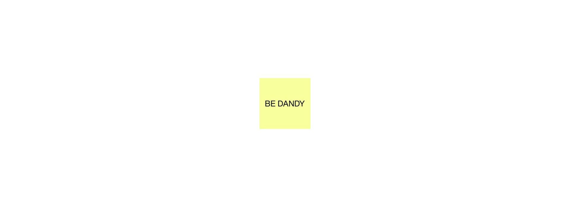 logo-be-dandy logo be dandy