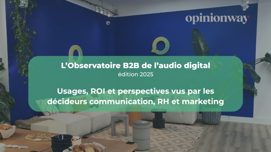 L’Observatoire B2B de l’audio digital édition 2025 Usages, ROI et perspectives vus par les décideurs communication, RH et marketing (1) L’Observatoire B2B de l’audio digital édition 2025 Usages, ROI et perspectives vus par les décideurs communication, RH et marketing (1)
